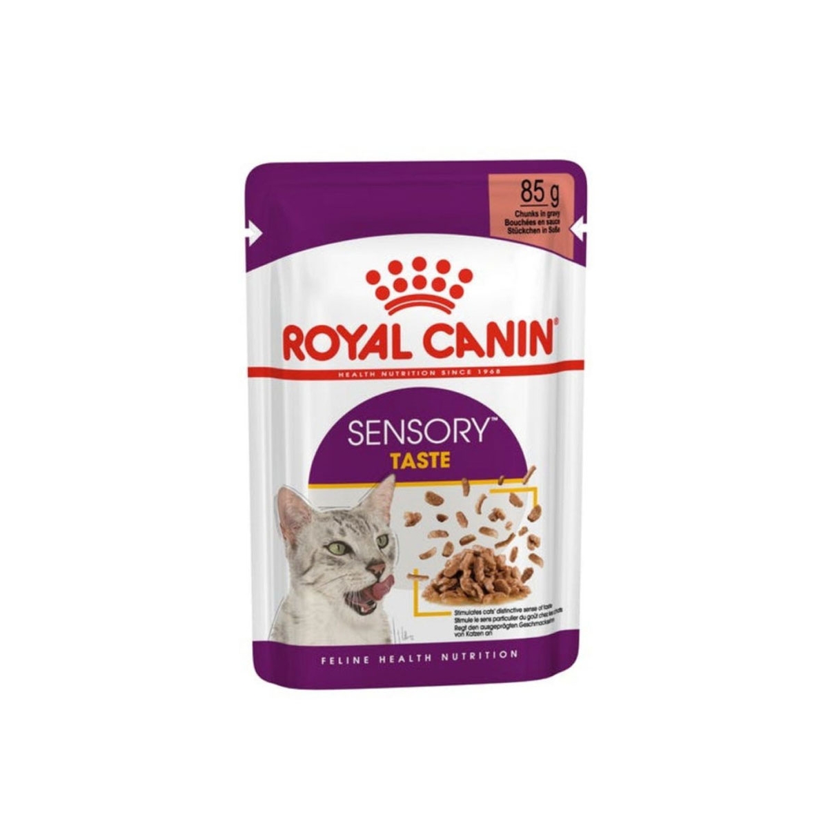 ROYAL CANIN FHN Sensory Taste mitrā barība kaķiem, 85g - Produkta attēls