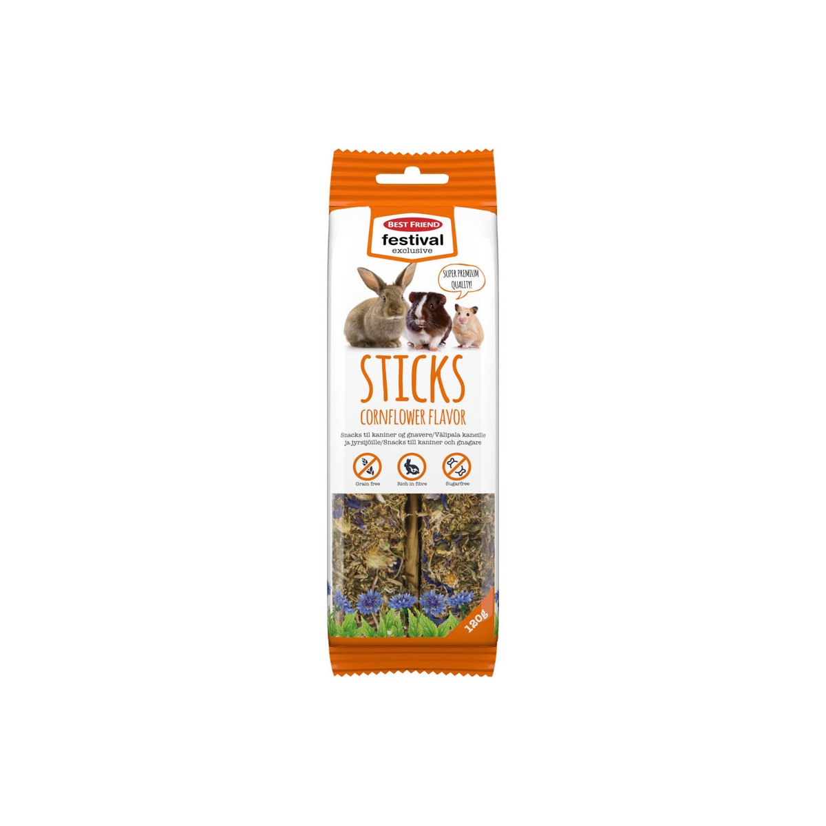 Best Friend Festival Excusive gardums grauzējiem, 120 g - Produkta attēls