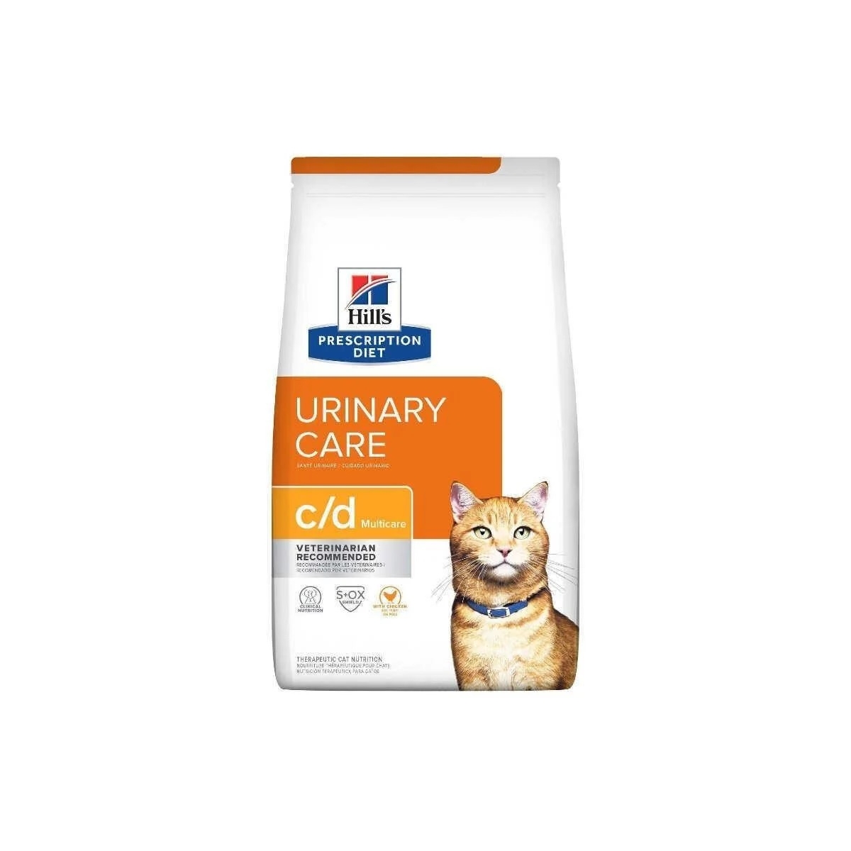 HILL'S PD c/d Urinary Multicare sausā barība kaķiem, vista, 400g - Produkta attēls