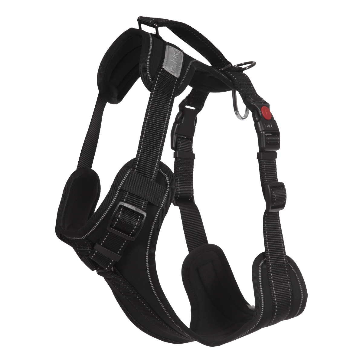 Rukka Solid krūšu siksna, M, 25mm, 65-75cm, melna - Produkta attēls 1
