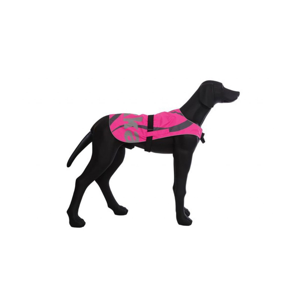 Rukka Flap Safety atstarojošā veste suņiem, 50 cm, rozā - Produkta attēls 1