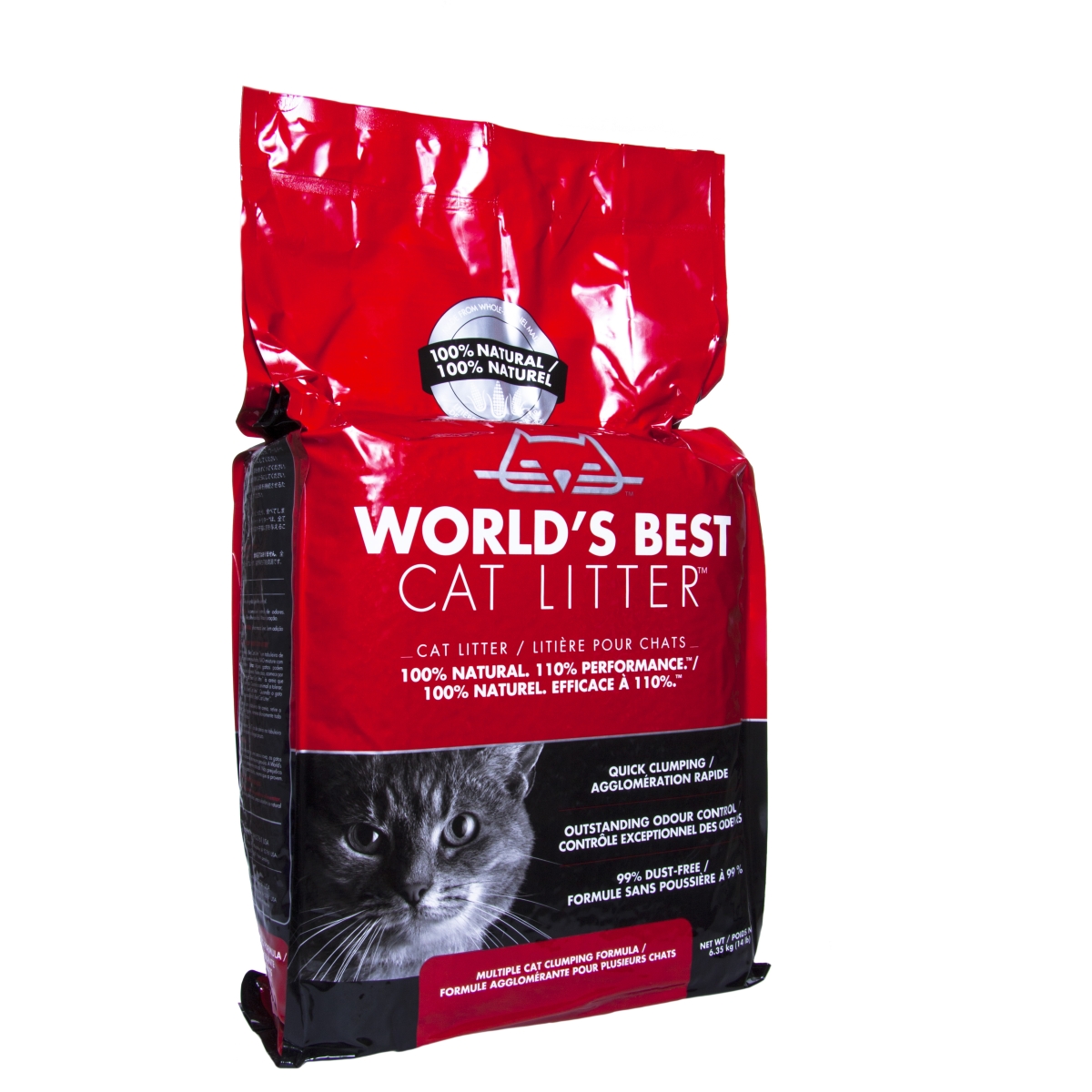 Worlds Best Cat Extra Strenght pakaiši, 6,35 kg - Produkta attēls