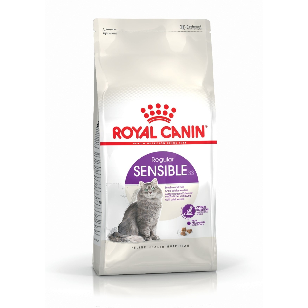 ROYAL CANIN Sensible sausā barība kaķiem, 2kg - Produkta attēls