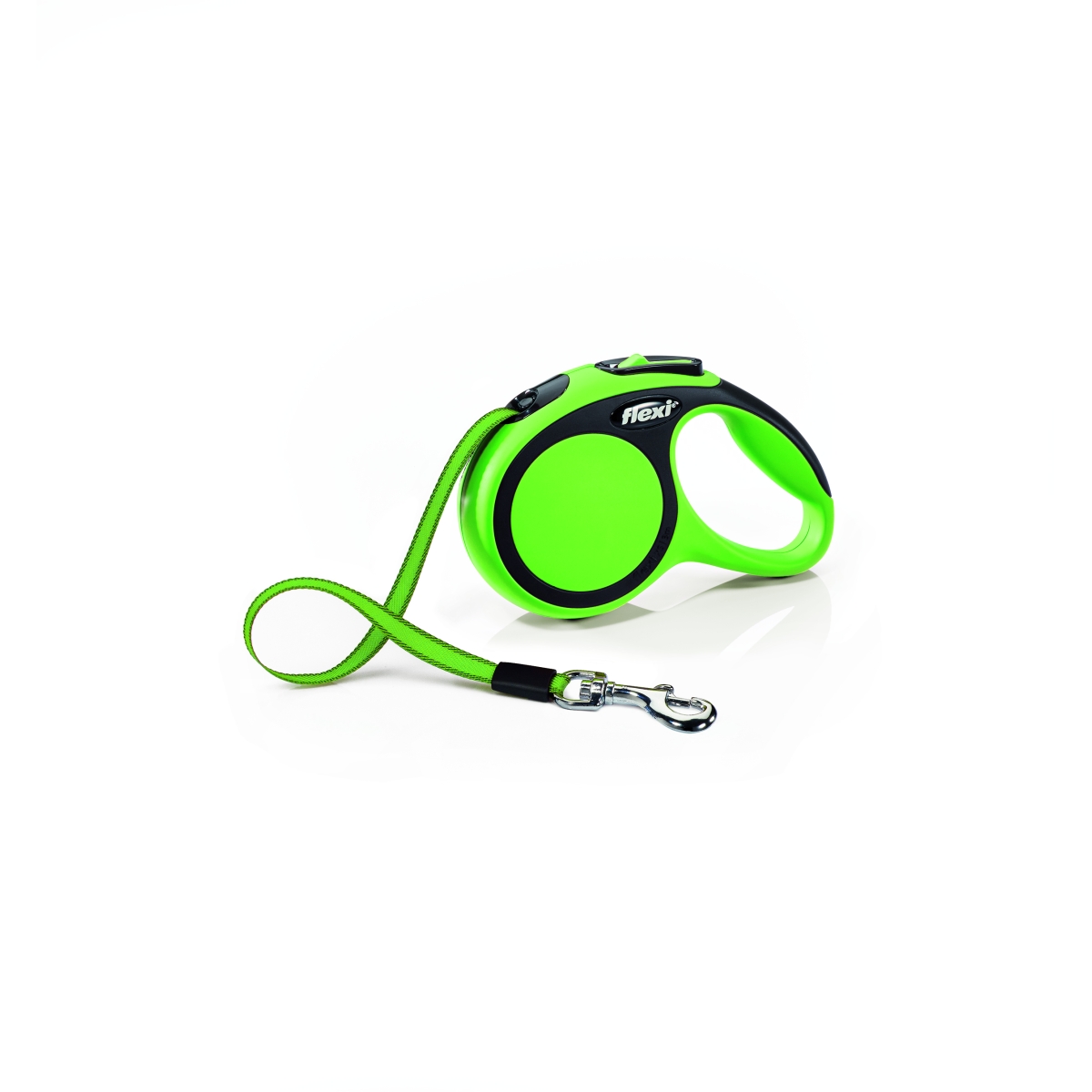 Flexi New Comfort suņu pavada, XS izmērs, 3 m, neonzaļa - Produkta attēls