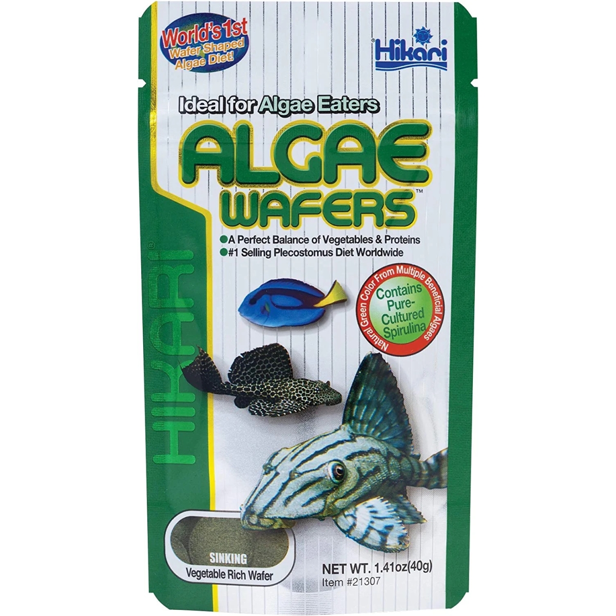 HIKARI KALADE TÄISSÖÖT ALGAE WAFERS 40G - Produkta attēls