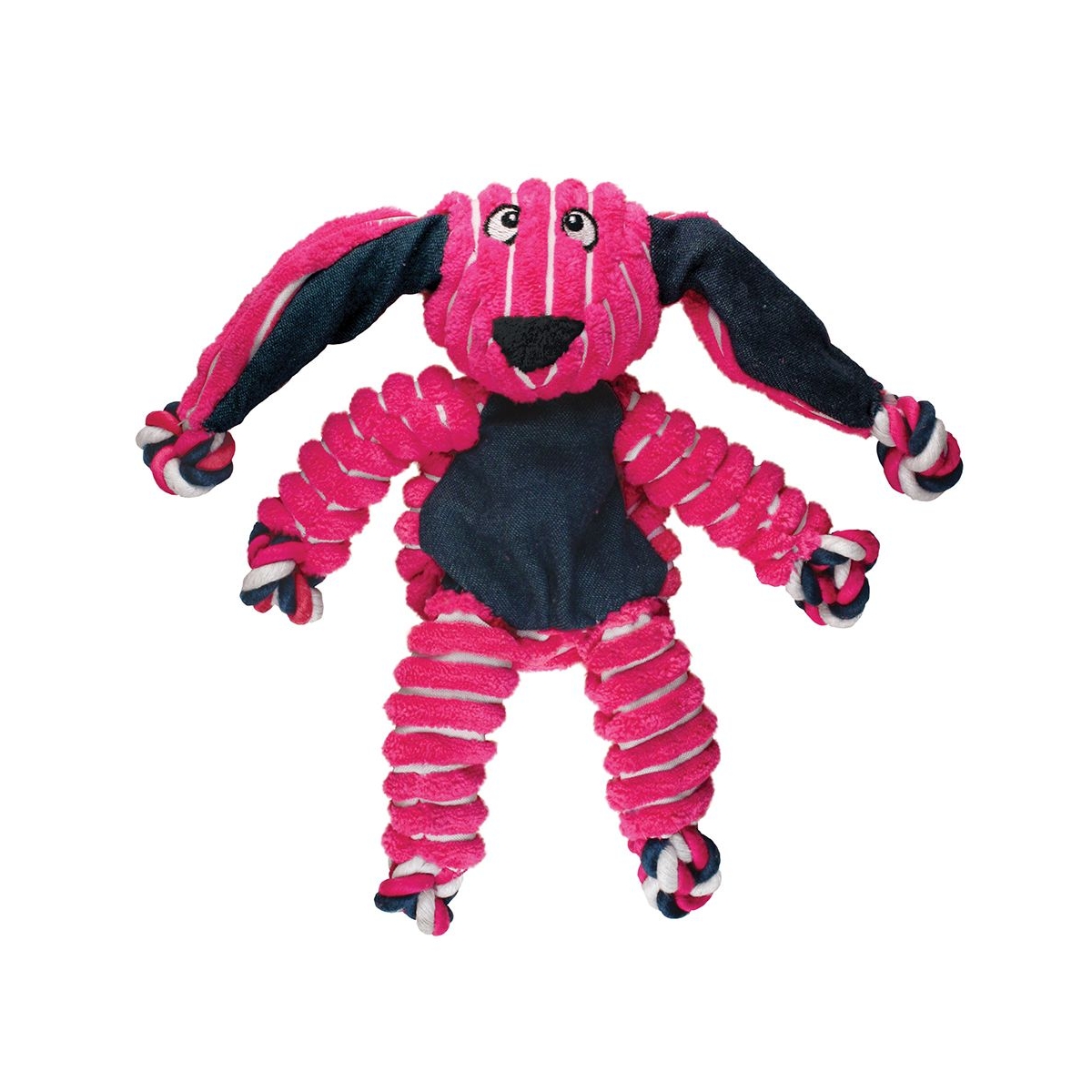 KONG Floppy Knots Bunny rotaļlieta suņiem, S/M izmērs - Produkta attēls 1
