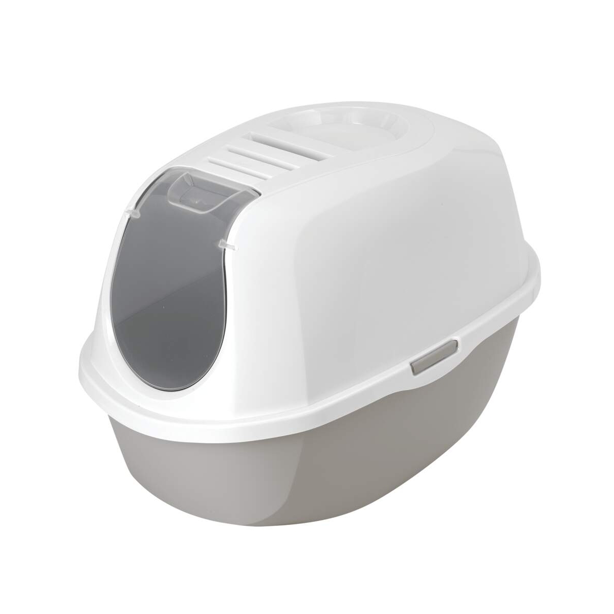 MODERNA Smart Slēgtā kaķu tualete, 55 x 39 x 40 cm, pelēka - Produkta attēls