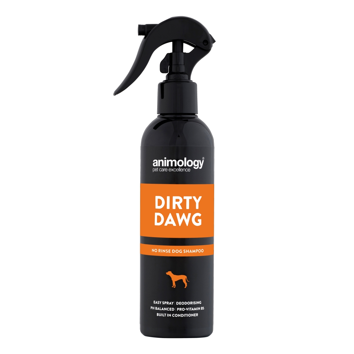 ANIMOLOGY Dirty Dawg sausais šampūns suņiem, 250 ml