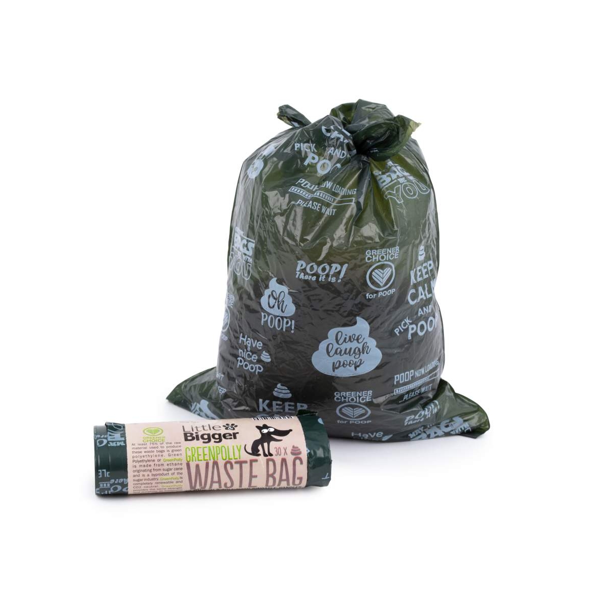 LITTLE & BIGGER Green Choice higiēnas maisiņi, - Produkta attēls