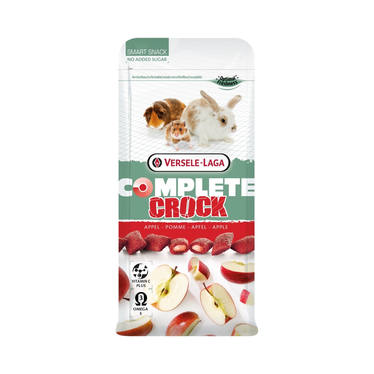 Versele-Laga Crock Complete ābolu kārums maziem dzīvniekiem 50 g - Produkta attēls