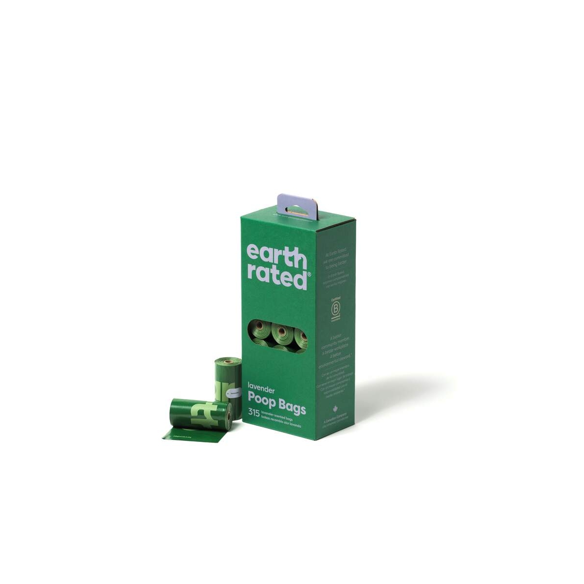 EARTH RATED Higiēnas Maisiņi Suņiem,15gb, lavanda - Produkta attēls