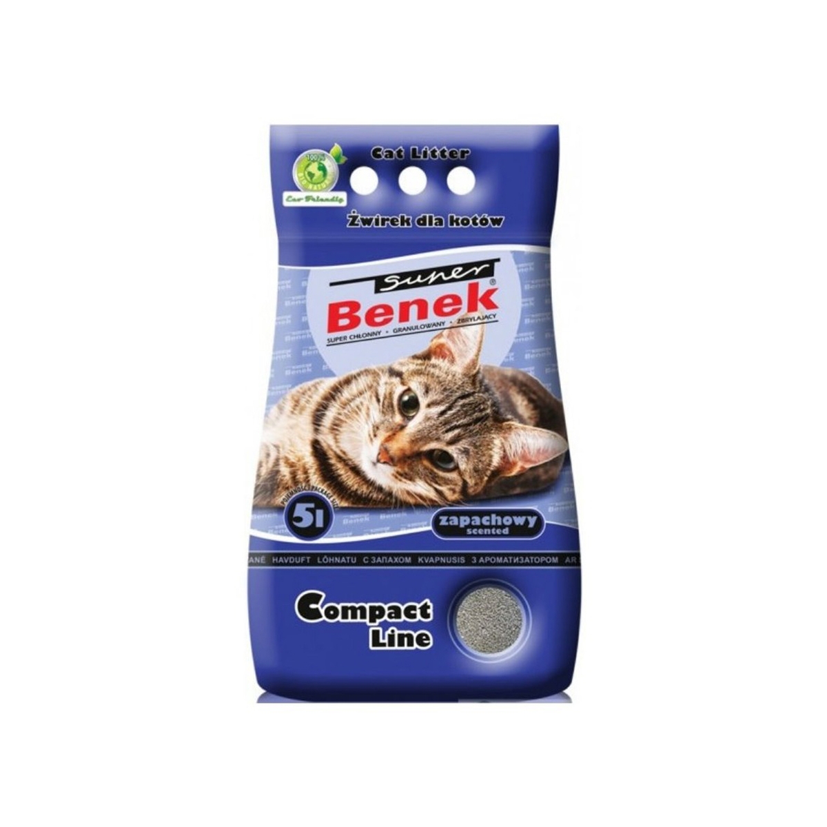 CERTECH Super Benek cementējošie pakaiši, okeāns, 5 L - Produkta attēls
