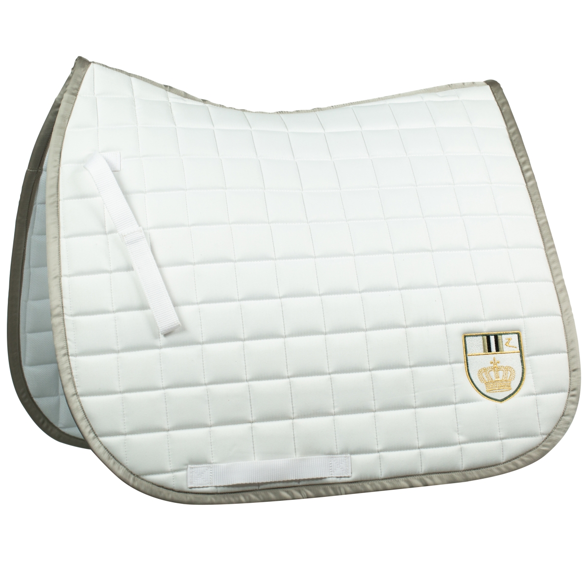 Horze Amalfi Dressage sviedrene, Full, balta - Produkta attēls