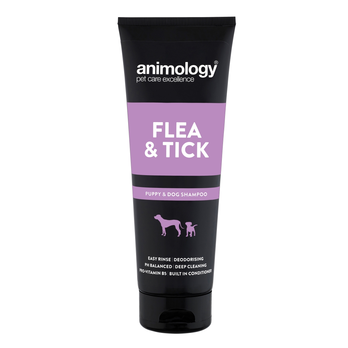 ANIMOLOGY Flea & Tick šampūns suņiem, 250 ml