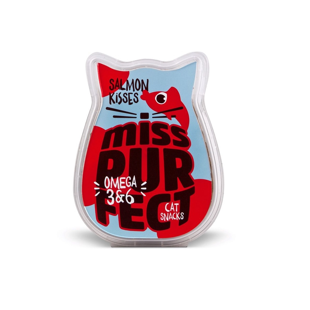 Miss Purfect Salmon Kisses gardums kaķiem, 75 g - Produkta attēls