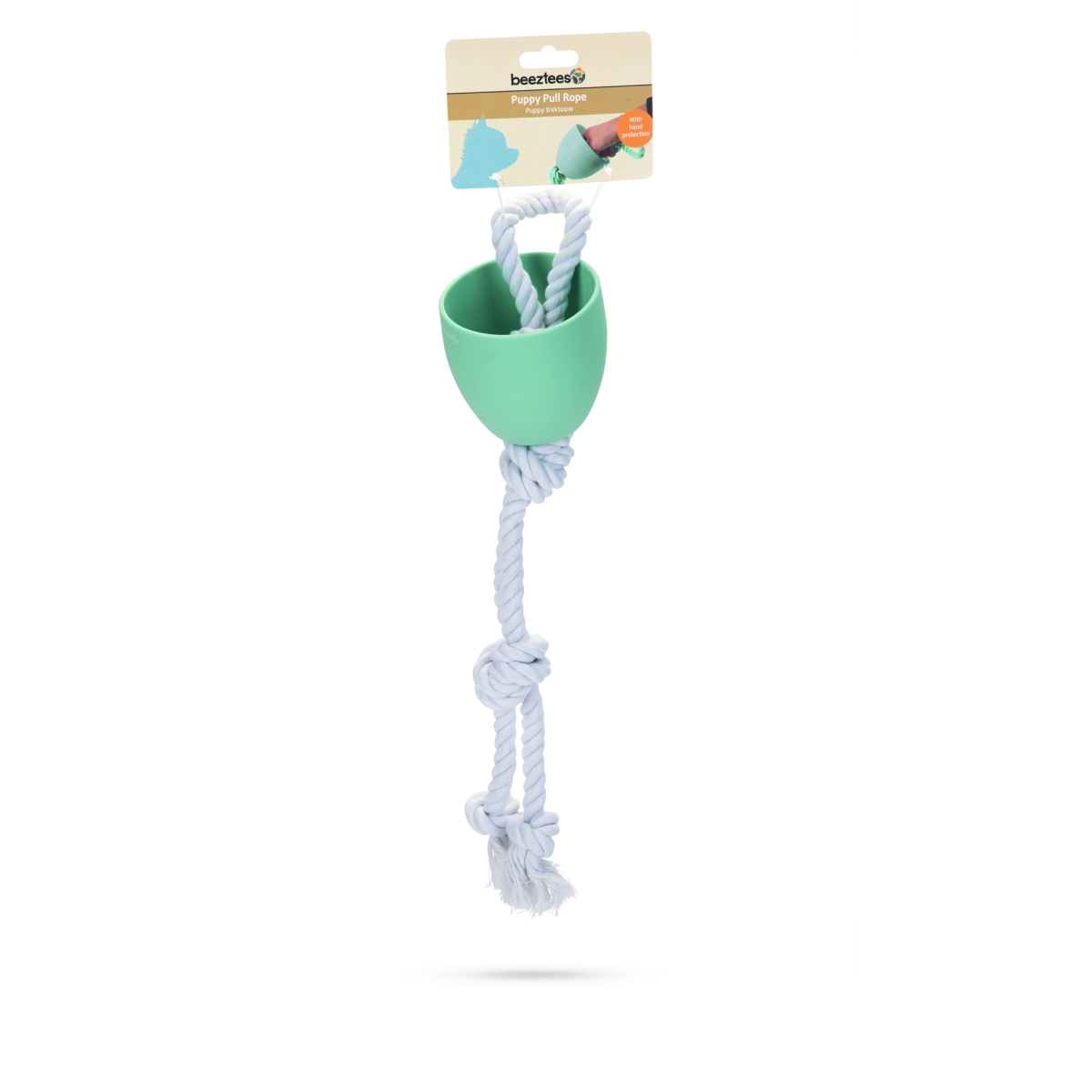 Beeztees Pullina rotaļlieta suņiem, 50 cm, zaļa - Produkta attēls
