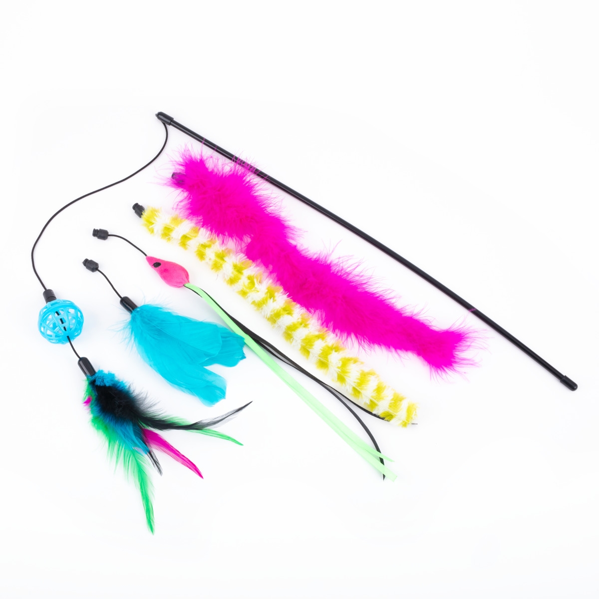 LITTLE&BIGGER Purr rotaļu makšķeres komplekts kaķiem - Produkta attēls