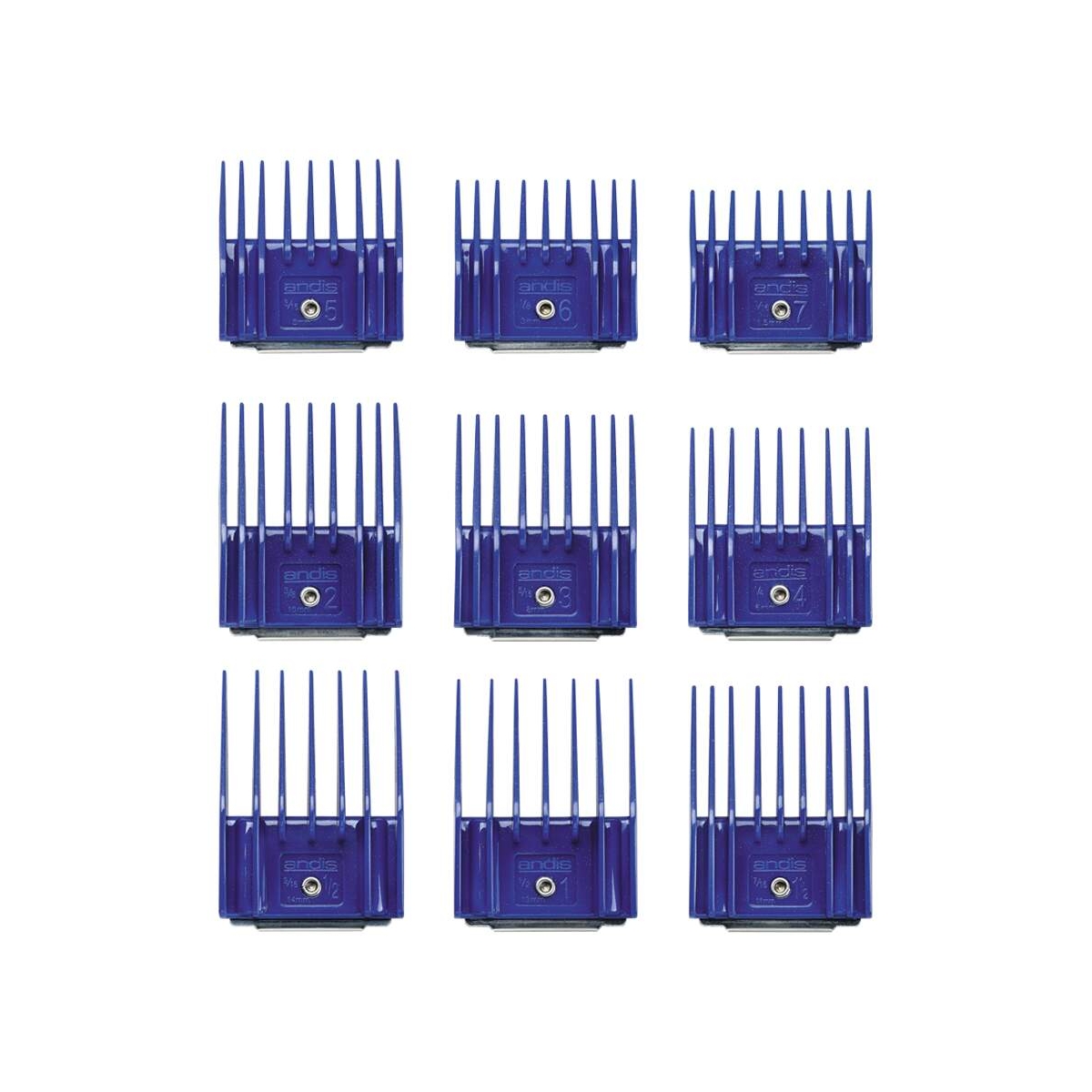 ANDIS griešanas ķemmes komplekts trimmerim, 9 gab. - Produkta attēls