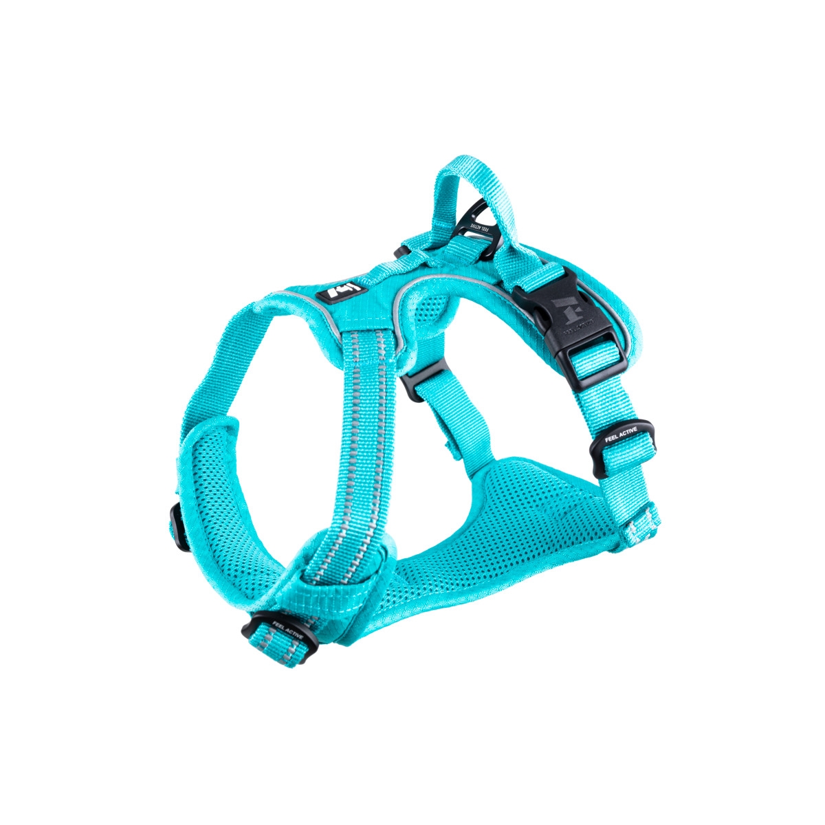 FEEL ACTIVE Training krūšu siksna, XS, tirkīza - Produkta attēls