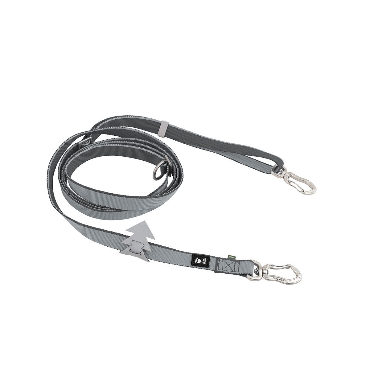 HURTTA Multilong II universālā pavada suņiem, 100-300cm, pelēka - Produkta attēls
