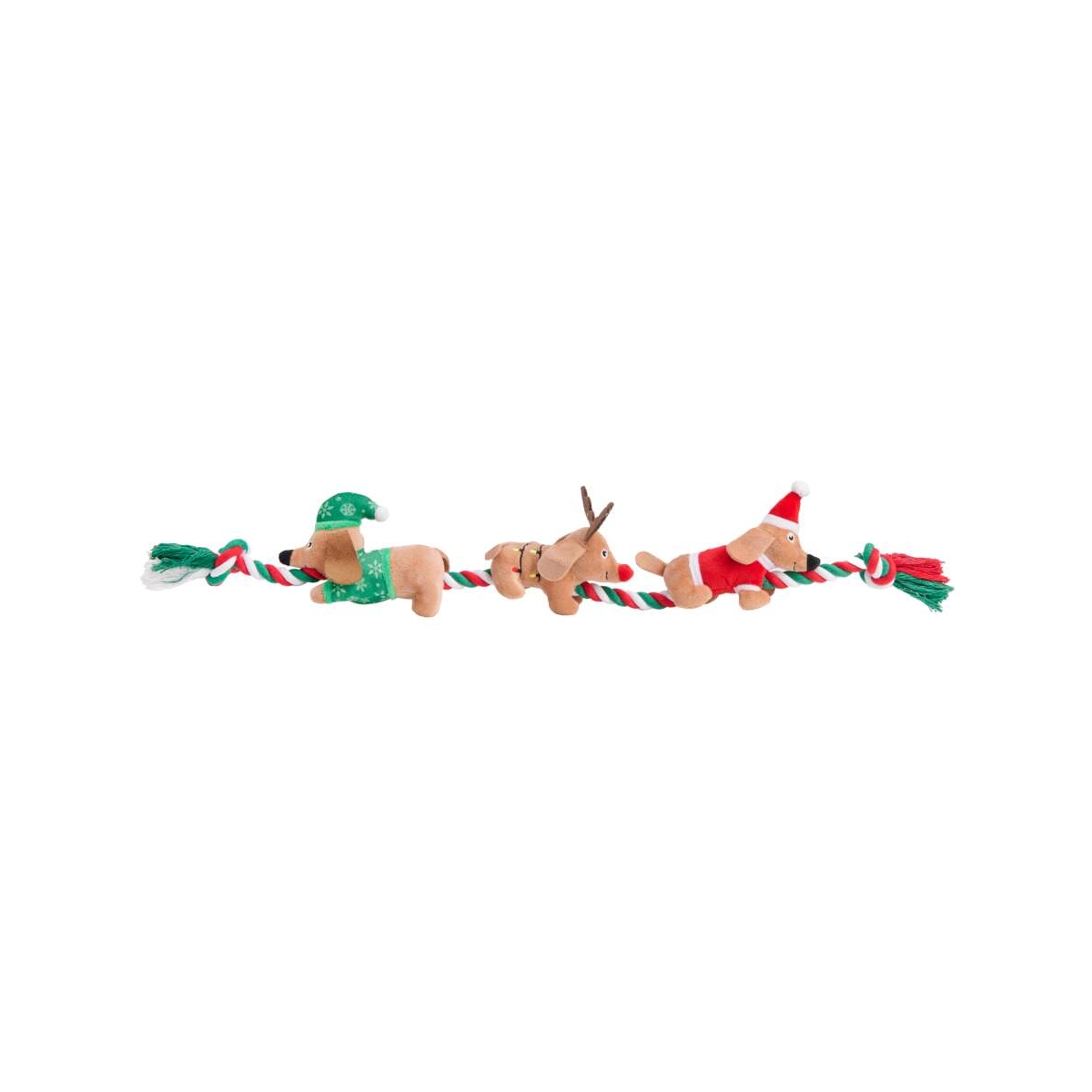 LITTLE & BIGGER Seasons virtene rotaļlieta suņiem, 64 x 10 x 12 cm - Produkta attēls