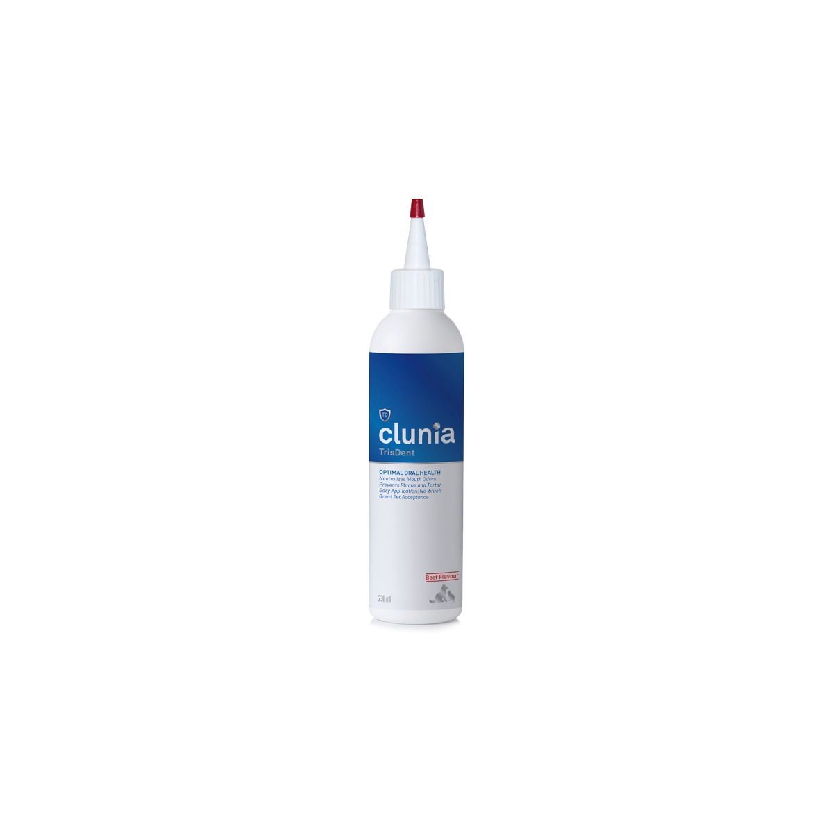 Clunia Trisdents Oral Care Liquid 236 ml - Produkta attēls