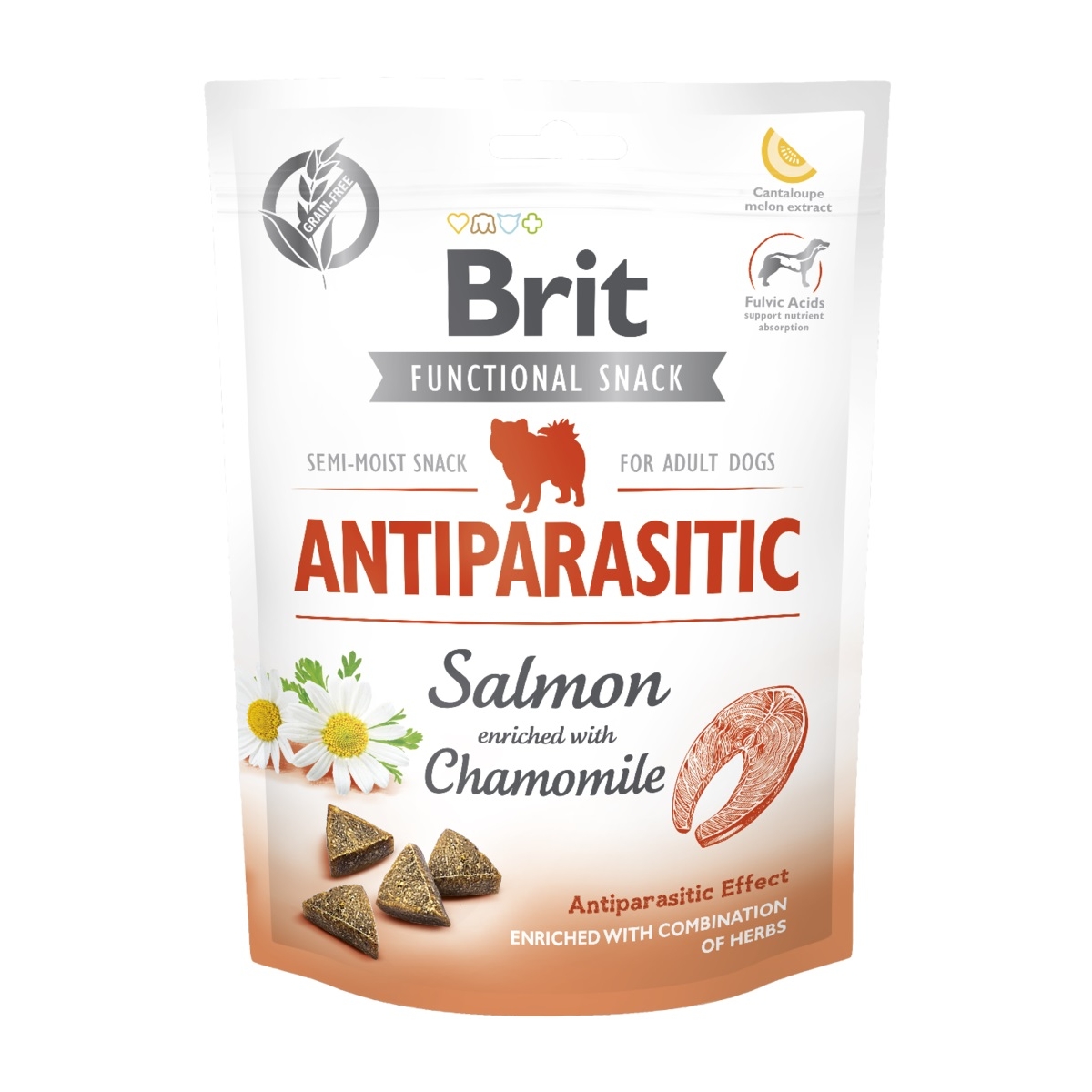 BRIT Functional Antiparasitic gardumi suņiem, lasis, 150g - Produkta attēls