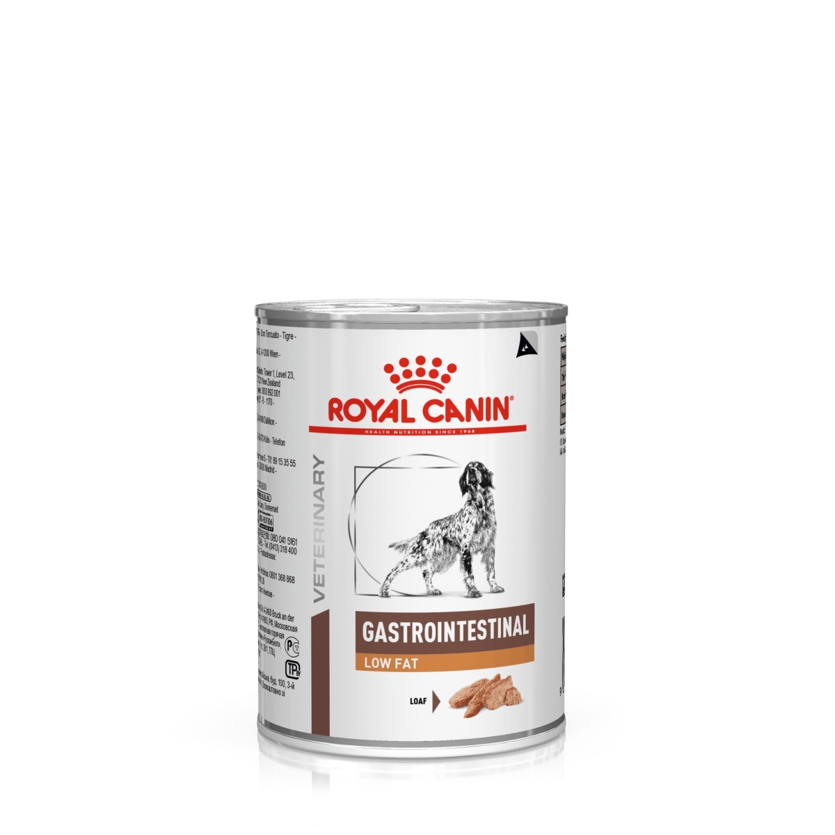 ROYAL CANIN VD Gastrointestinal Low Fat pastēte suņiem 410g - Produkta attēls