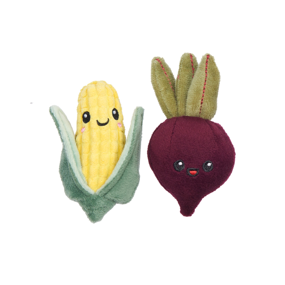LITTLE&BIGGER Beetroot and Corn rotaļlieta kaķiem - Produkta attēls