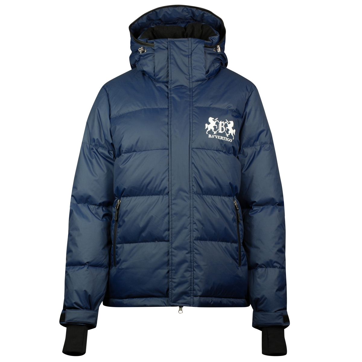 B/Vertigo! Kensington ratsaniku jakk, UNISEX L, sinine - Produkta attēls