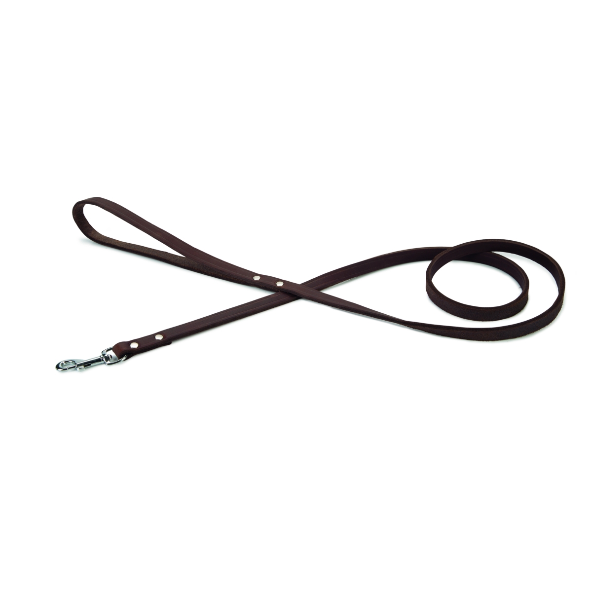 Beeztees ādas pavada suņiem, 130 cm x 12 mm, brūna - Produkta attēls
