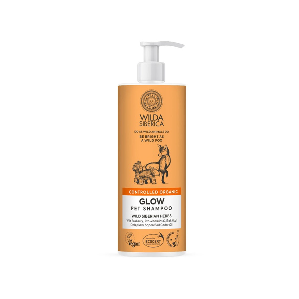 WILDA SIBERICA Glow šampūns 400ml - Produkta attēls