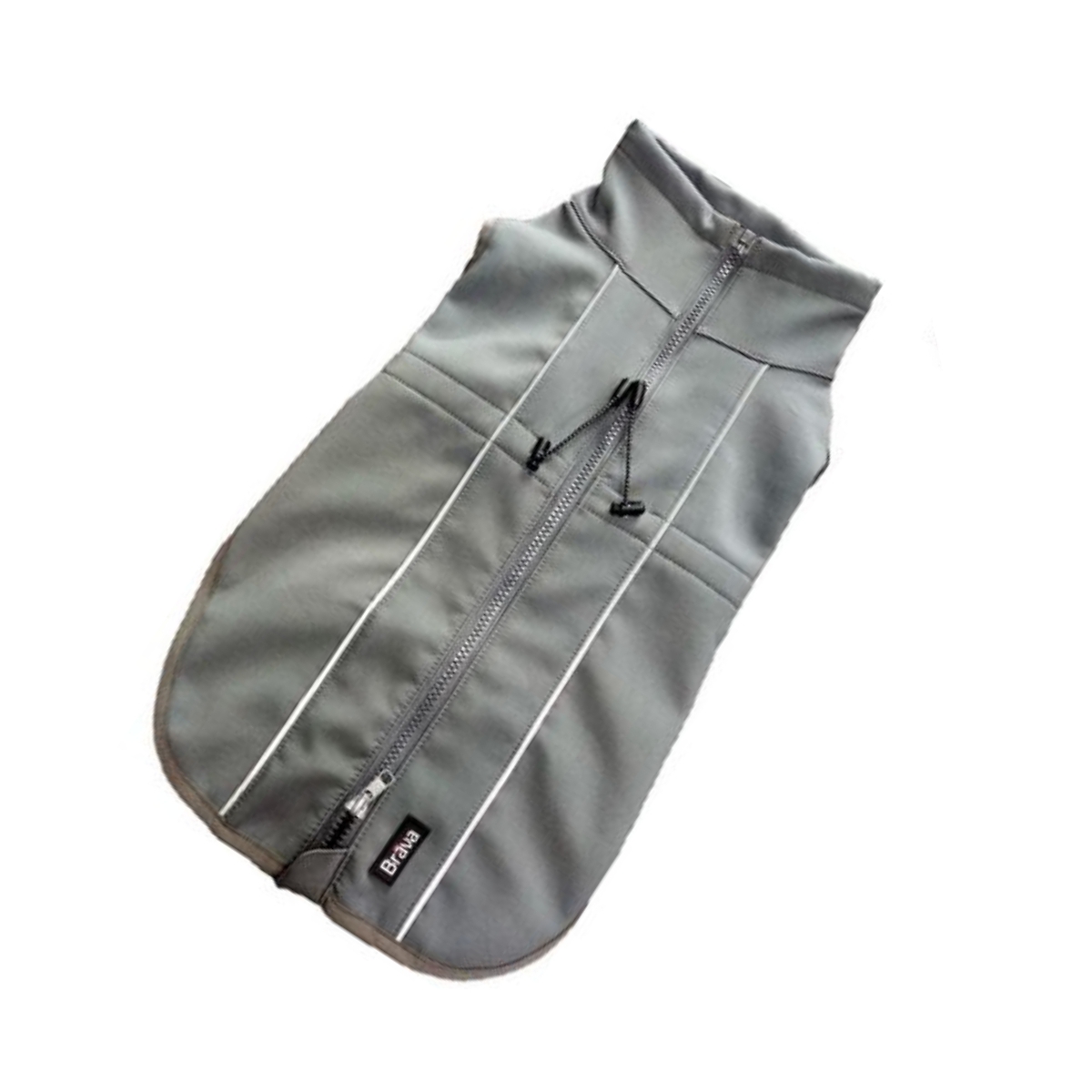 FINNERO Sport Softshell jaka suņiem, 25, pelēka - Produkta attēls