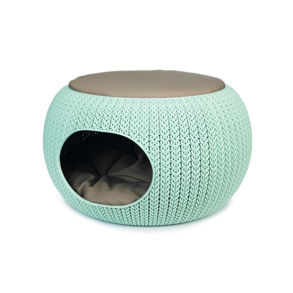 Beeztees guļvieta suņiem Cozy Pet Home, 55 cm, gaiši zila - Produkta attēls