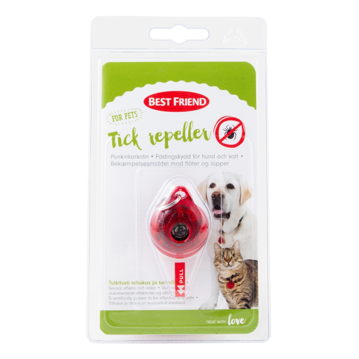 BEST FRIEND Gear ērču atbaidīšanas līdzeklis - Produkta attēls