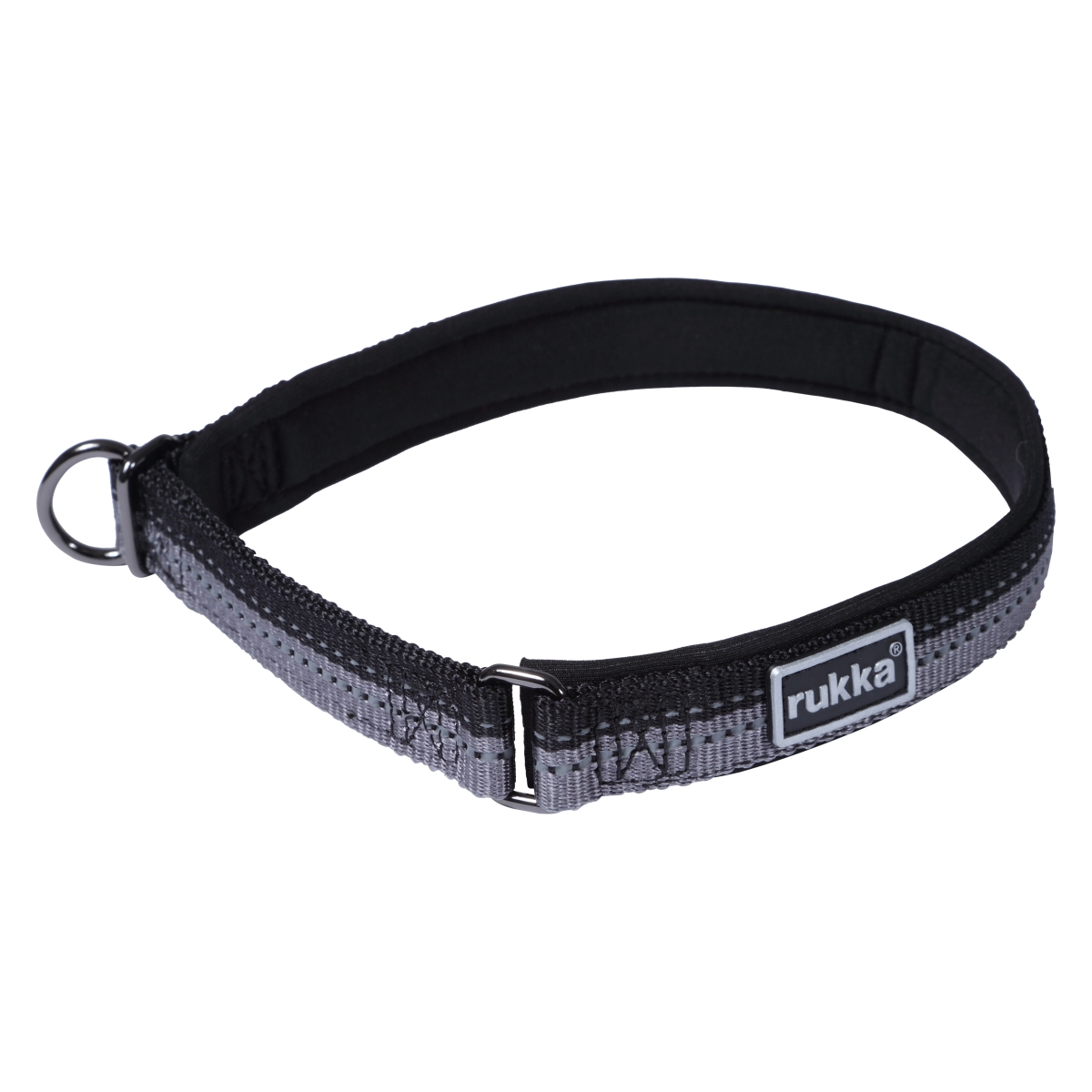 Rukka Beam Slip suņu kakla siksna, S izmērs, 20 mm/35-45 cm, melna