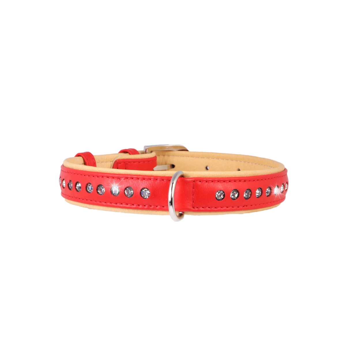 Collar Brilliance kakla siksna, 21-27 cm, sarkana - Produkta attēls