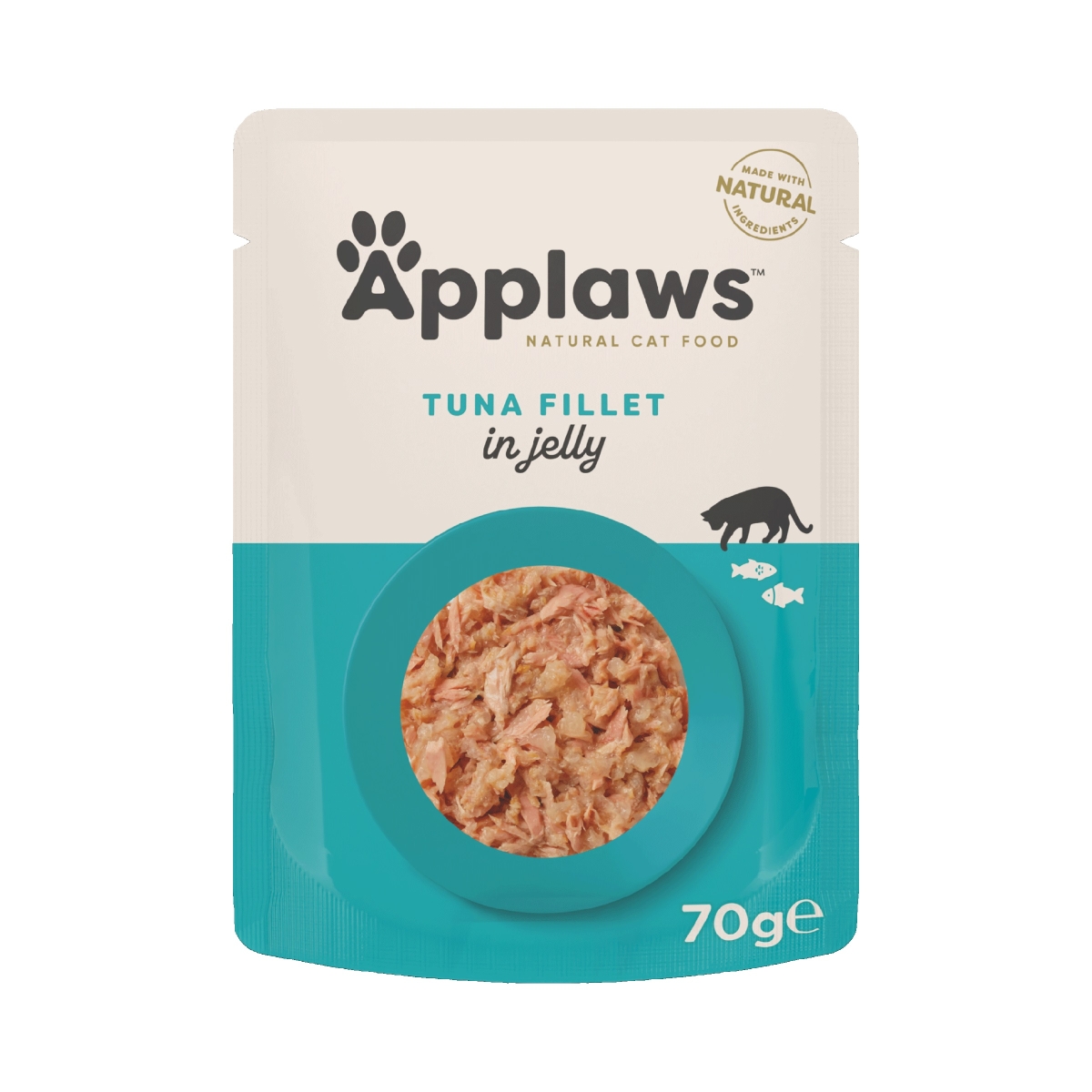 APPLAWS mitrā barība kaķiem, tuncis želejā, 70g - Produkta attēls