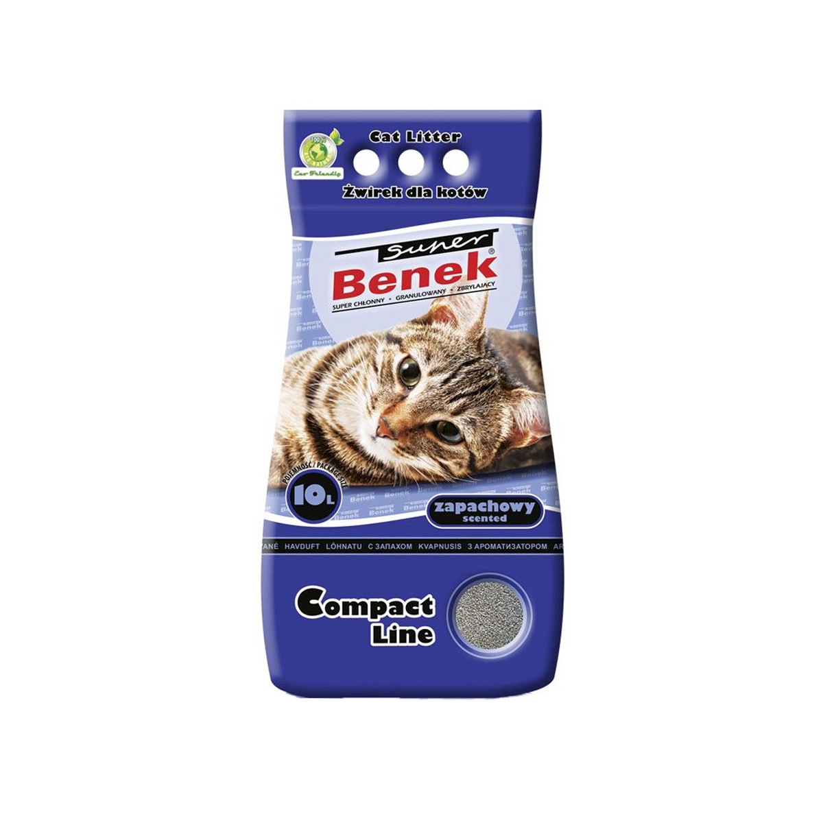 CERTECH Super Benek cementējošie pakaiši, okeāns, 10 L - Produkta attēls