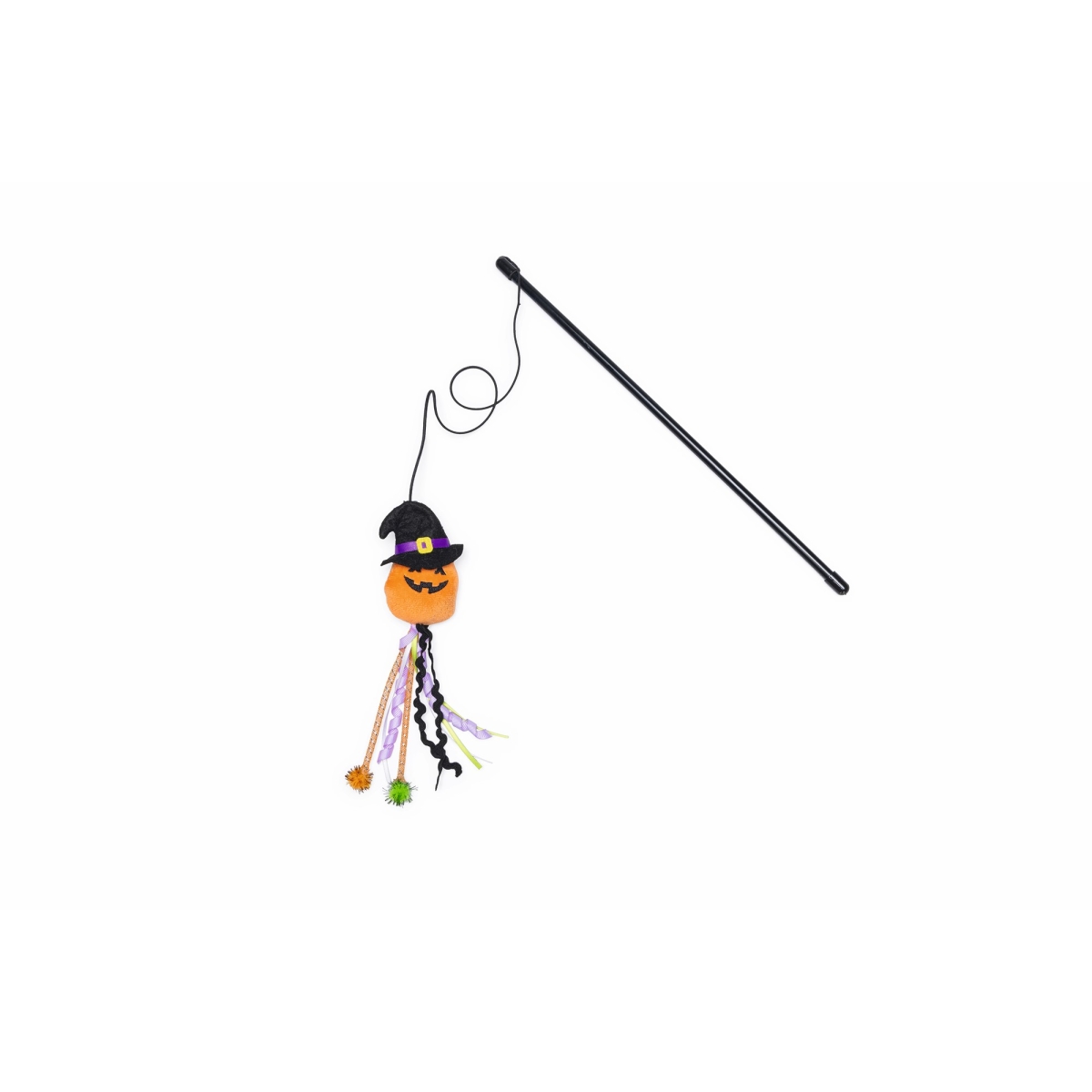 BEEZTEES Rod Halloween rotaļu makšķere kaķiem - Produkta attēls