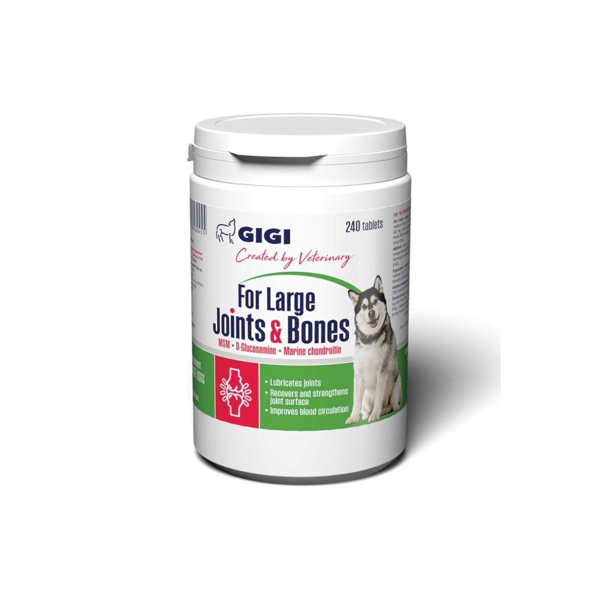 GIGI Joints&Bones Large papildbarība suņiem N240 - Produkta attēls