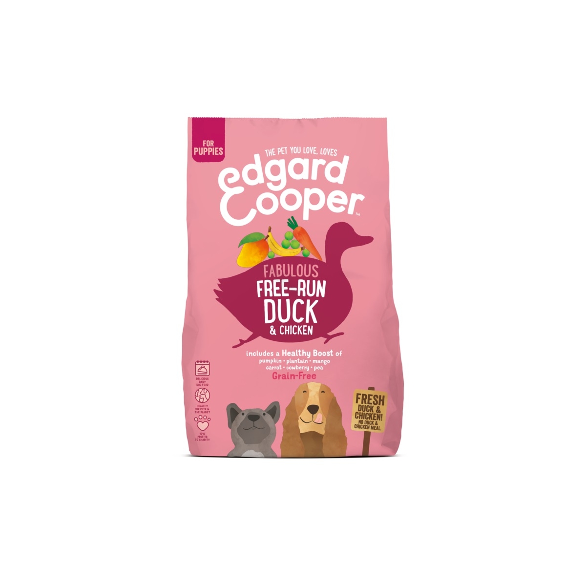 EDGARD COOPER sausā barība kucēniem, 2,5kg - Produkta attēls
