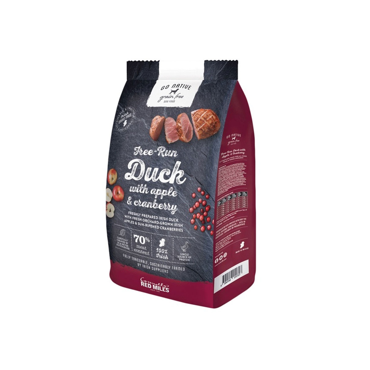 GO NATIVE sausā barība suņiem, pīle/āboli/dzērvenes, 12kg - Produkta attēls