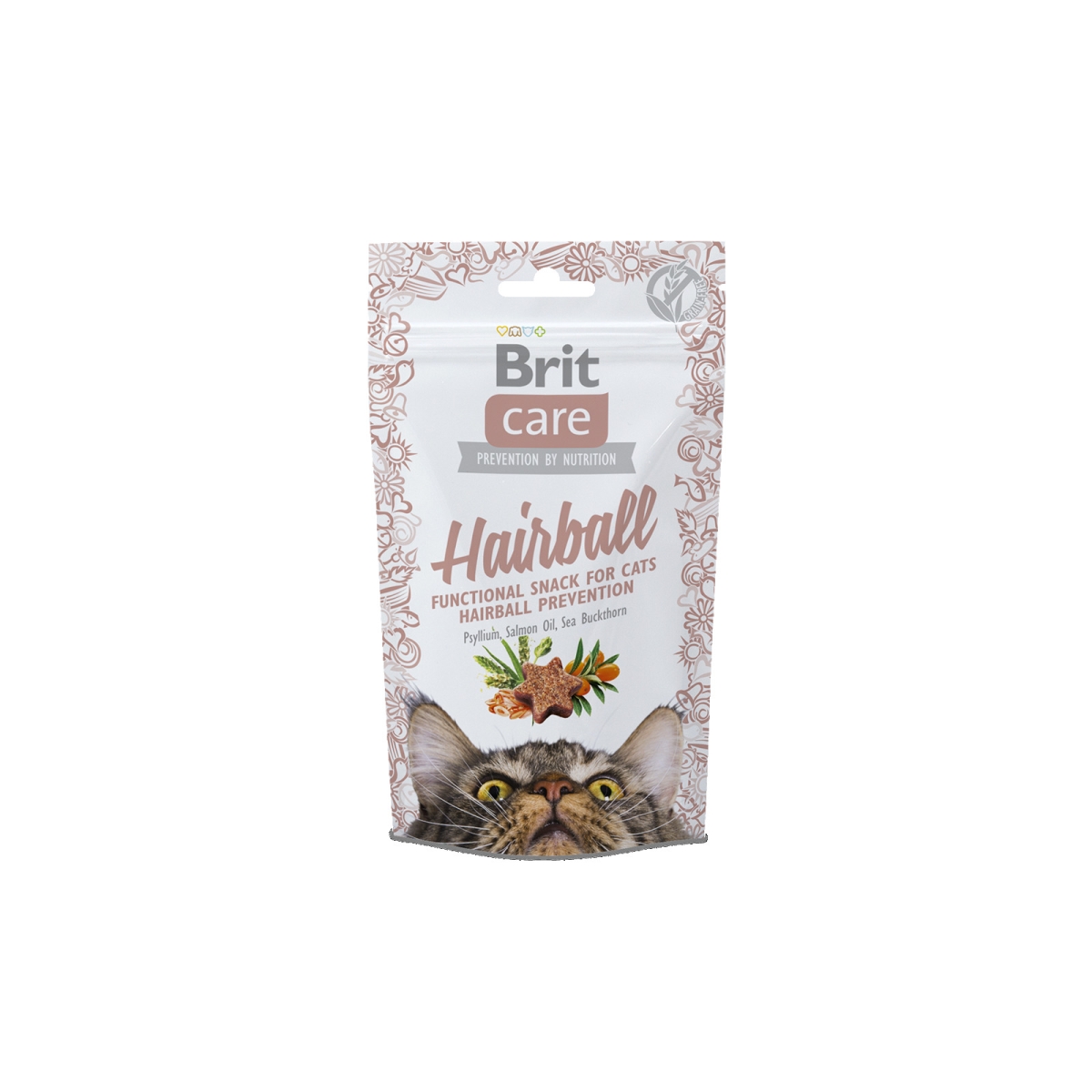 Brit Care gardums kaķiem pret spalvu kamoliem 50g - Produkta attēls