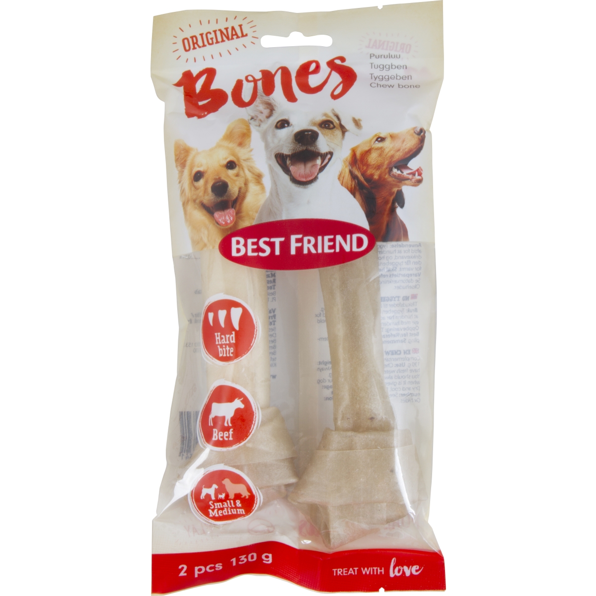 Best Friend papildbarība suņiem S/M, 2 gab - Produkta attēls