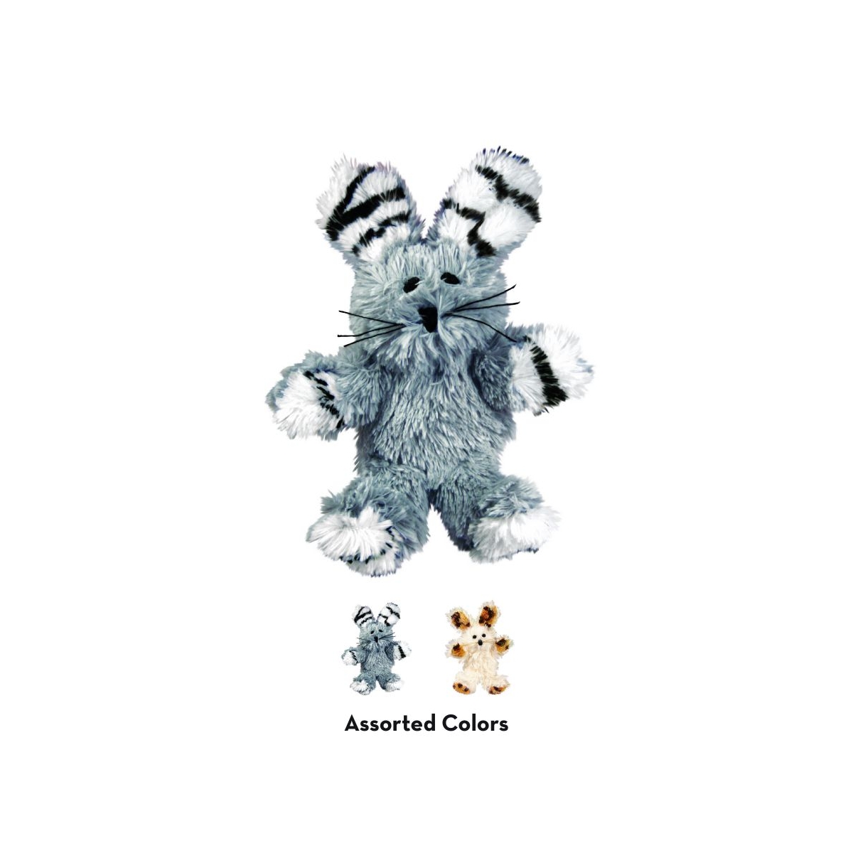 KONG Fuzzy Bunny rotaļlieta kaķiem
