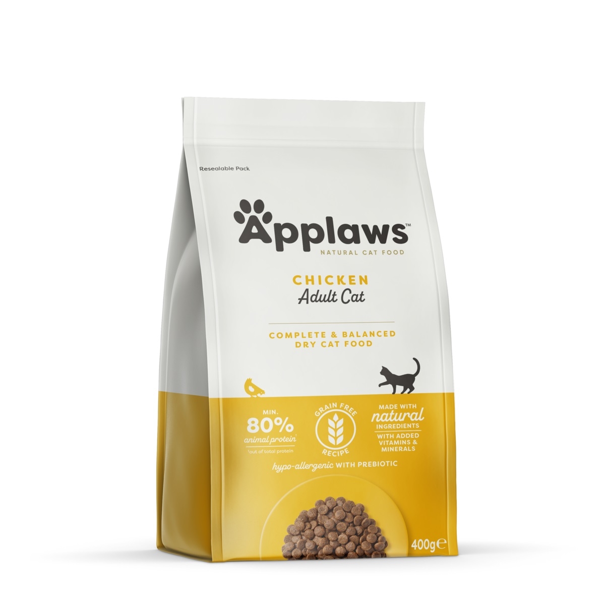 APPLAWS sausā barība kaķiem, vista, 400g - Produkta attēls
