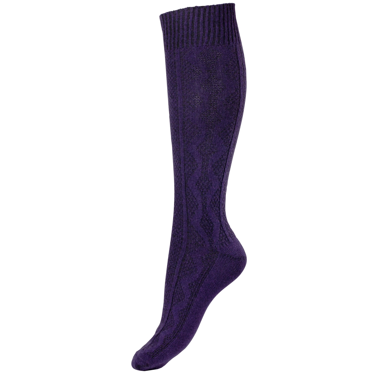 Horze Clara ziemas zeķes, violetas, 39-41 - Produkta attēls