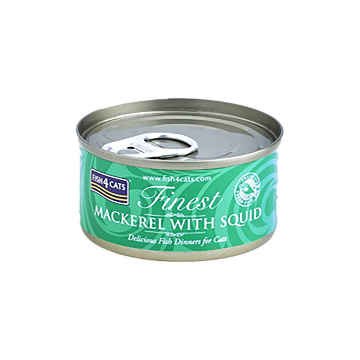 FISH4CATS mitrā barība kaķiem skumbrija/kalmāri, 70 g - Produkta attēls