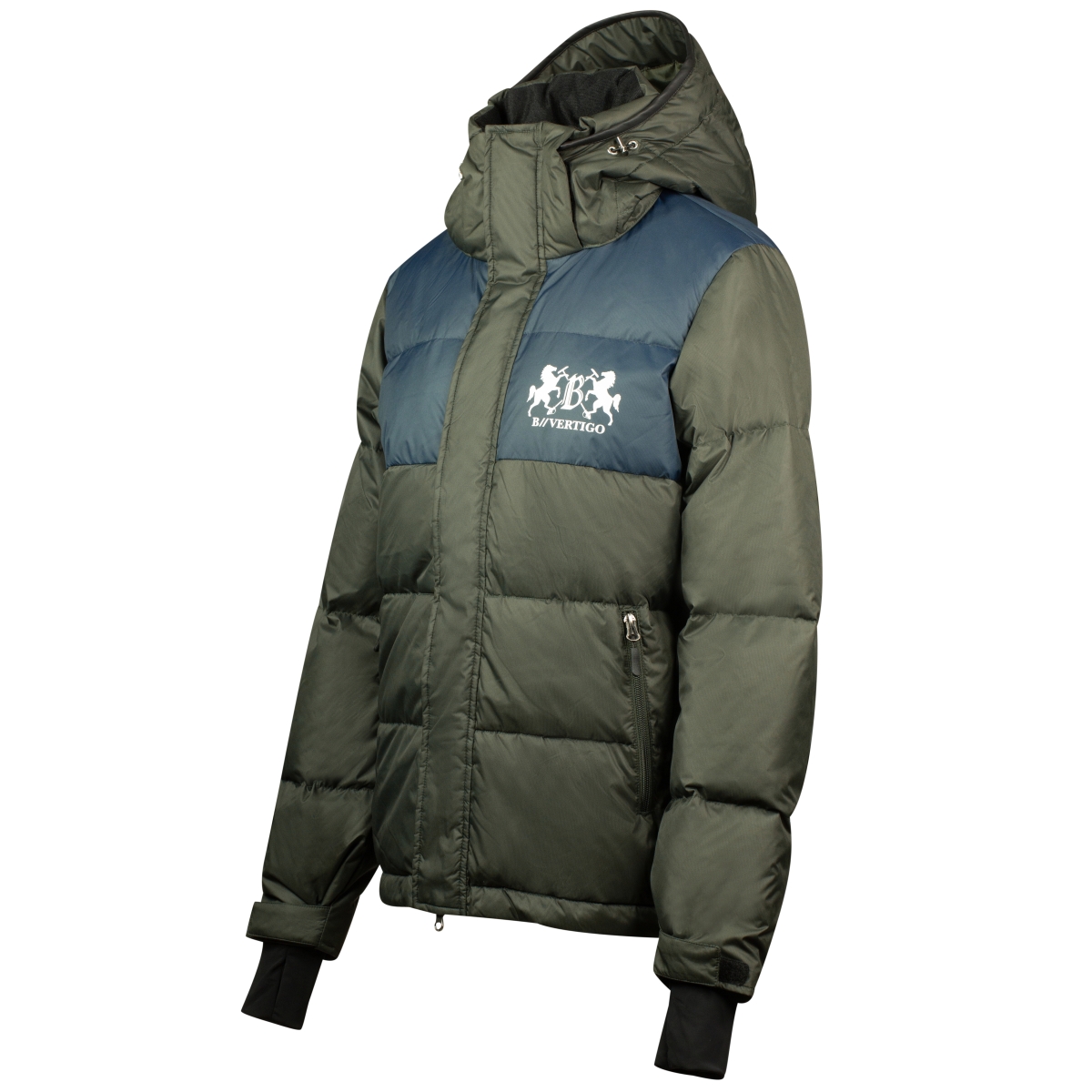 B/Vertigo! Kensington ratsaniku jakk, UNISEX L, roheline - Produkta attēls